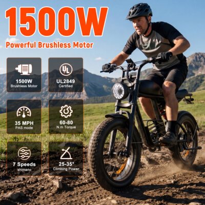 IFAYFAN FX-10 Full-suspension electric mountain bike