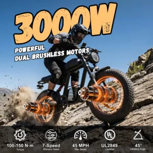 IFAYFAN FX-30 Dual-Motor Extreme Off-Road E-Bike