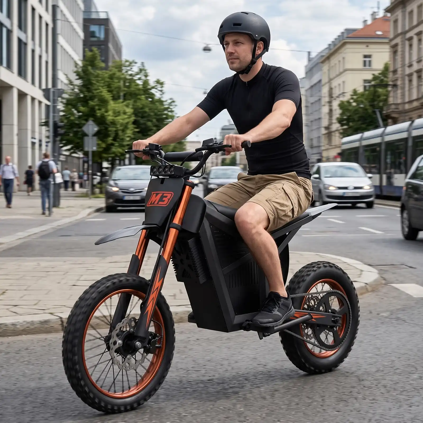 IFAYFAN M3 Adult Electric Off-Road Motorcycle 3000W - Image 3